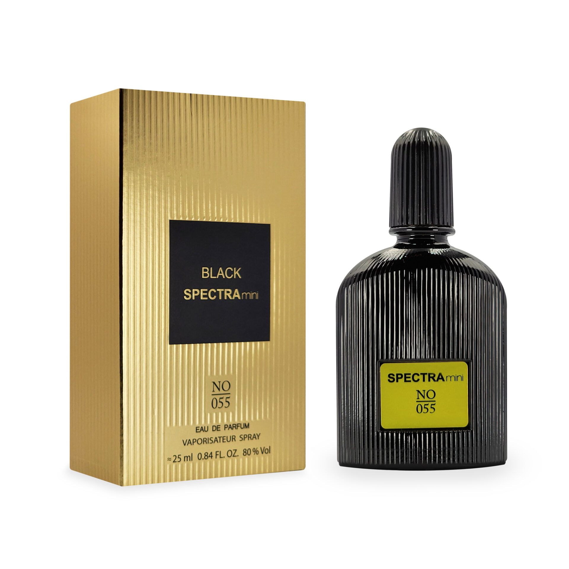 Spectra Mini 055 Black Eau De Parfum For Men – 25ml – Mini Spectra