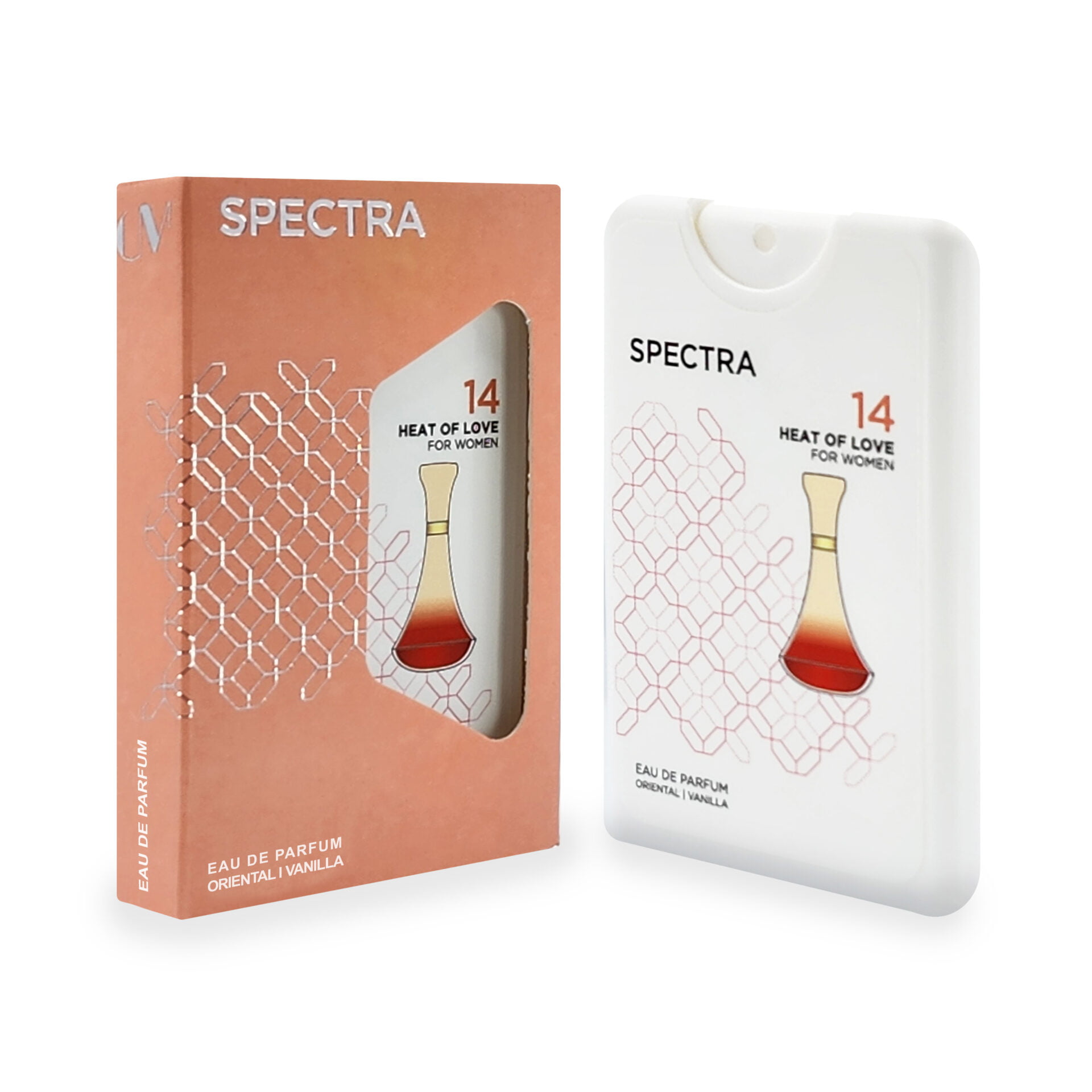 Spectra Pocket 014 Heat Of Love Eau De Parfum For Women - 18ml Inspired by Heat Rush Beyonce for women