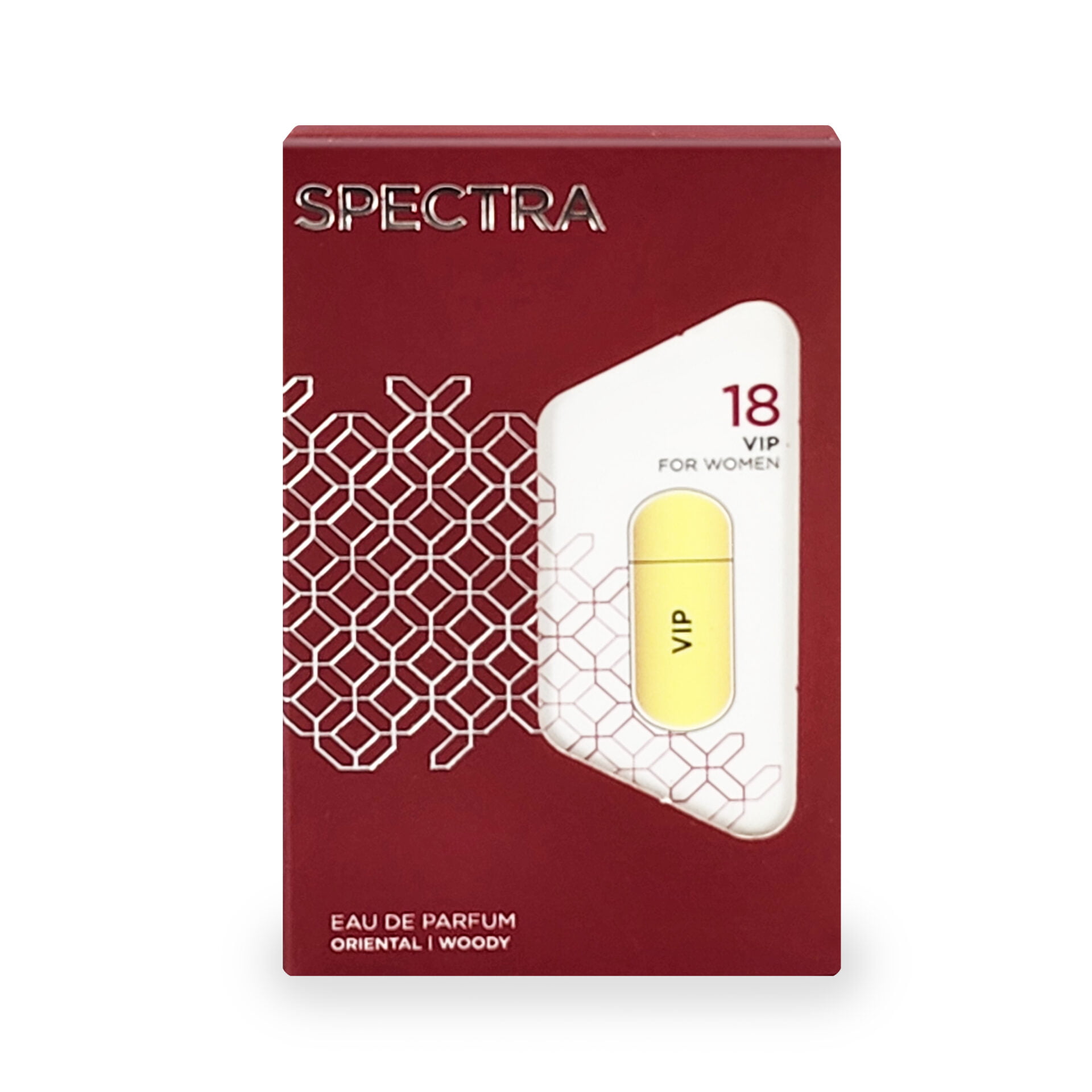 Spectra Pocket 018 VIP Eau De Parfum For Women - 18ml Inspired by Carolina Herrera 212 Vip