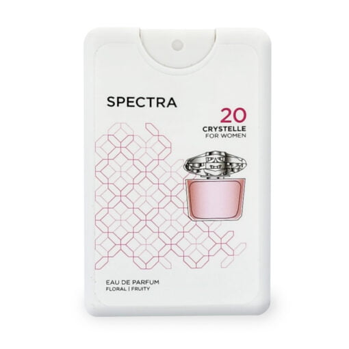 Spectra Pocket 020 Crystelle Eau De Parfum For Women - 18ml Inspired by Versace Bright Crystal