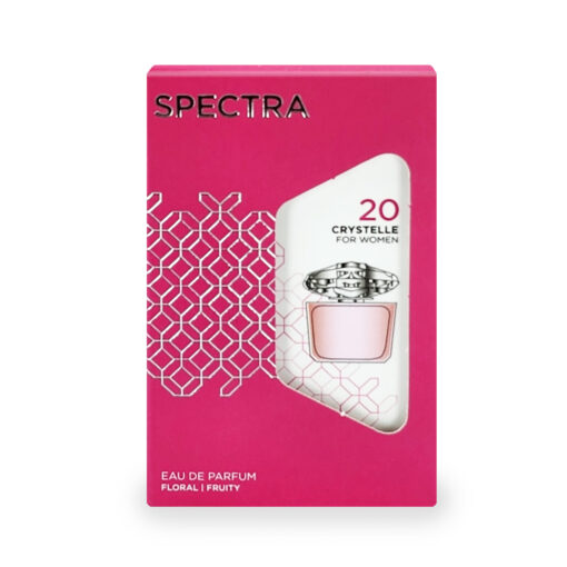 Spectra Pocket 020 Crystelle Eau De Parfum For Women - 18ml Inspired by Versace Bright Crystal