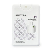 Spectra Pocket 021 White Coast Eau De Perfume For Men - 18ml Inspired by Lacoste L.12.12 Blanc