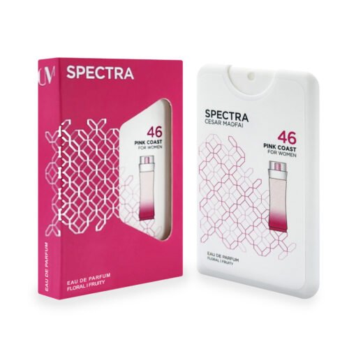 Spectra Pocket 046 Pink Coast Eau De Parfum For Women - 18ml Inspired by Love of Pink Lacoste Fragrances for women