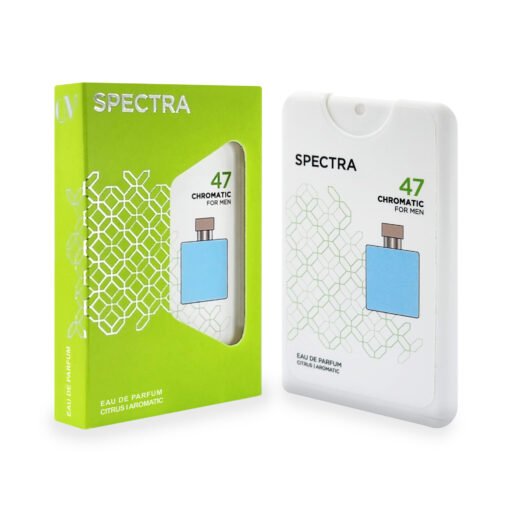 Spectra Pocket 047 Chromatic Eau De Parfum For Men - 18ml Inspired by Chrome Azzaro for men