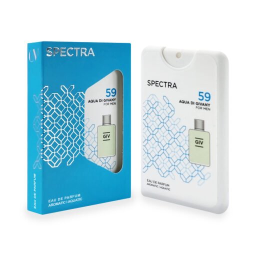 Spectra Pocket 059 Aqua Di Givany Eau De Parfum For Men - 18ml Inspired by Armani Acqua Di Gio