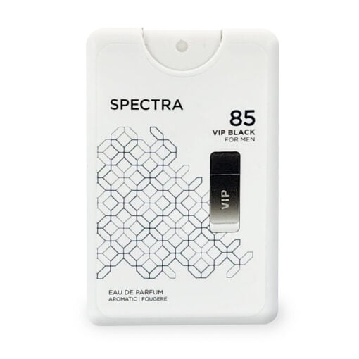 Spectra Pocket 085 VIP Black Eau De Perfume For Men - 18ml Inspired by Carolina Herrera 212 VIP Black