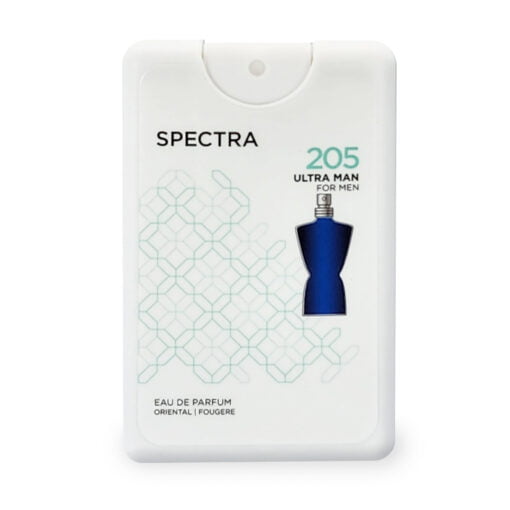 Spectra Pocket 205 Ultra Man Eau De Parfum For Men - 18ml Inspired by Le Male Jean Paul Gaultier for men