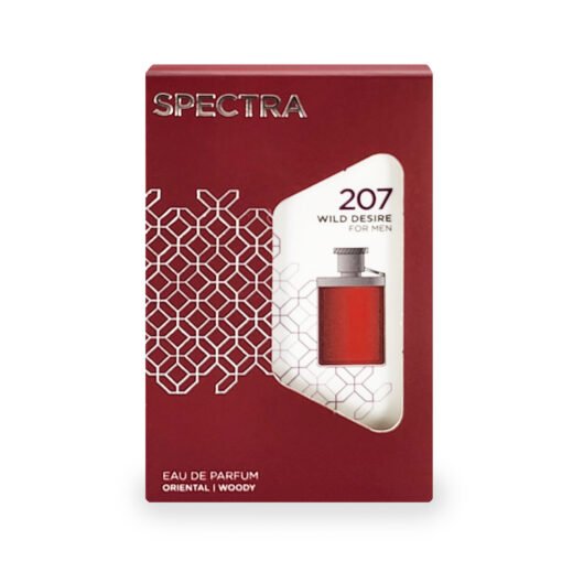 Spectra Pocket 207 Wild Desire Eau De Parfum For Men - 18ml Inspired by Dunhill Desire Red