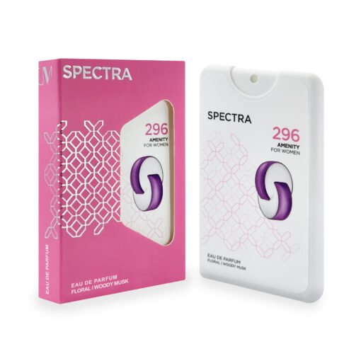 Spectra Pocket 296 Amenity Eau De Parfum For Women - 18ml Inspired by Omnia Amethyste Bvlgari for women