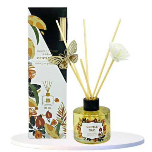 Gulf Orchid Reed Diffuser Office & Home Fragrance - Gentle Oud 130 ML