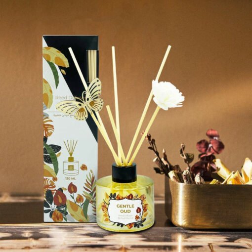 Gulf Orchid Reed Diffuser Office & Home Fragrance - Gentle Oud 130 ML