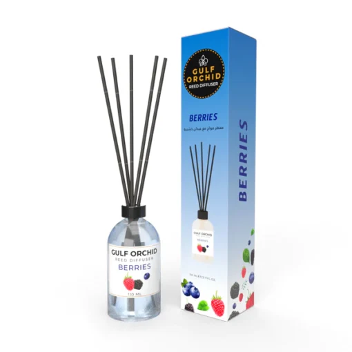 Gulf Orchid Reed Diffuser Office & Home Fragrance - Berries 110ml