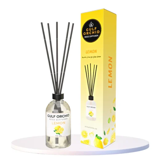 Gulf Orchid Reed Diffuser Office & Home Fragrance - Lemon 110ml