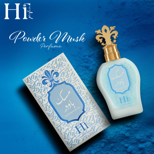 HI PERFUME POWDER MUSK for Unisex 100ml - Image 4