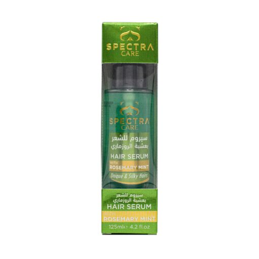 Spectra Care Hair Serum With Rosemary Mint | Stimulates Hair Growth | Boosts Scalp and Hair Hydration | Smoothens Hair Texture | Shields Hair from Harmful Effects | - 125ml - Image 2