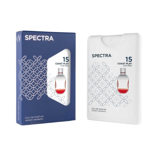 Spectra Pocket 015 Coast Play EDP Perfume For Men - 18ml