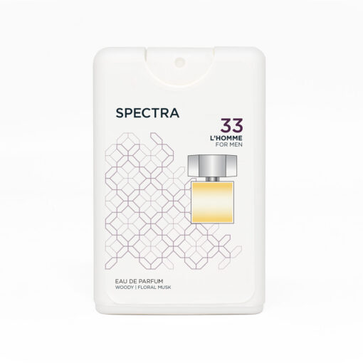 Spectra Pocket 033 L'Homme EDP Perfume For Men - 18ml - Image 2