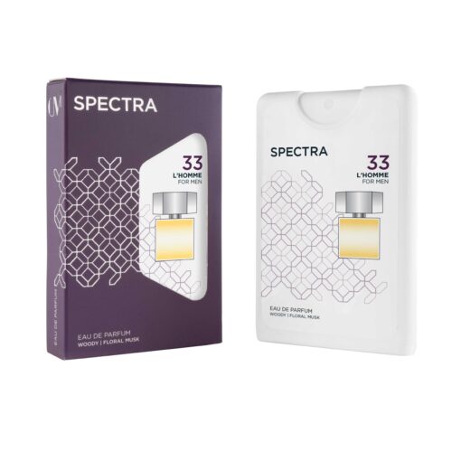 Spectra Pocket 033 L'Homme EDP Perfume For Men - 18ml